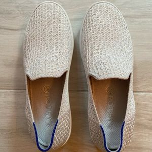 Rothy's salt honeycomb slip-on sneakers - retired